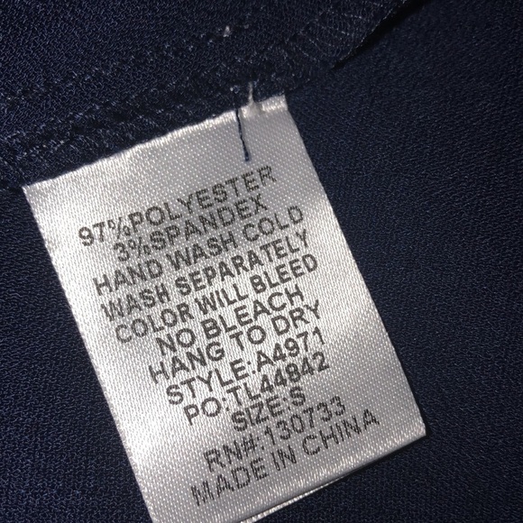 UMGEE size small oversized navy blue button down shift dress - Picture 3 of 7